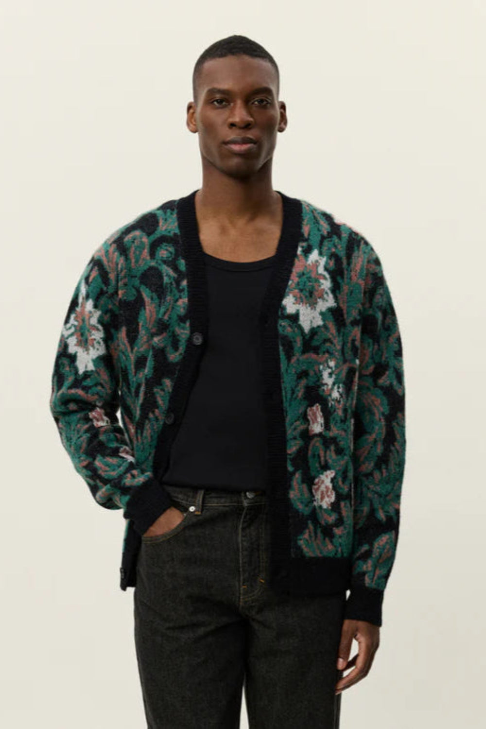 Alex Jacquard Cardigan Knit – CURIO at Faena Bazaar