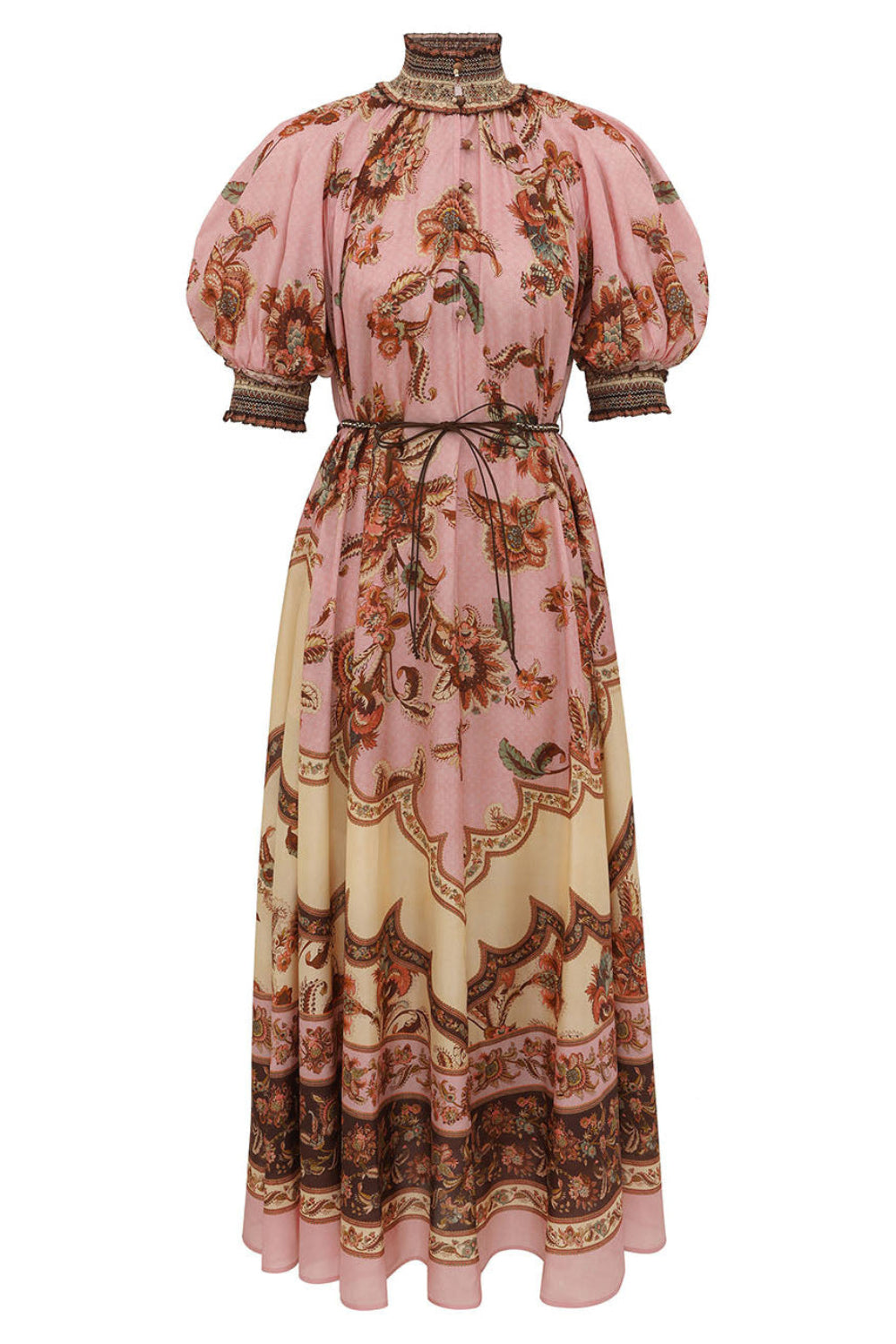 aster maxi dress ZIMMERMANN Aster Embroidered Maxi Dress | Cream