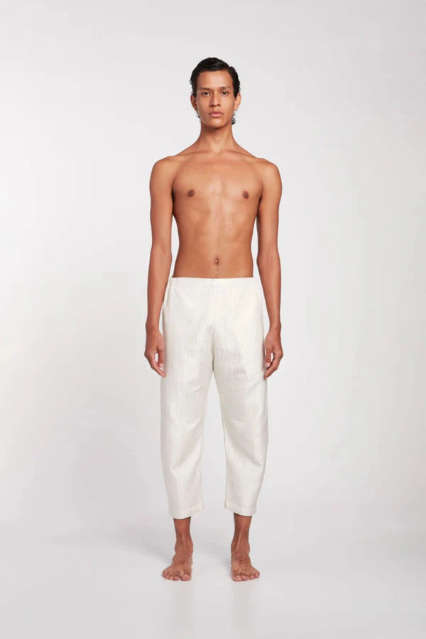 Shiro Trousers White