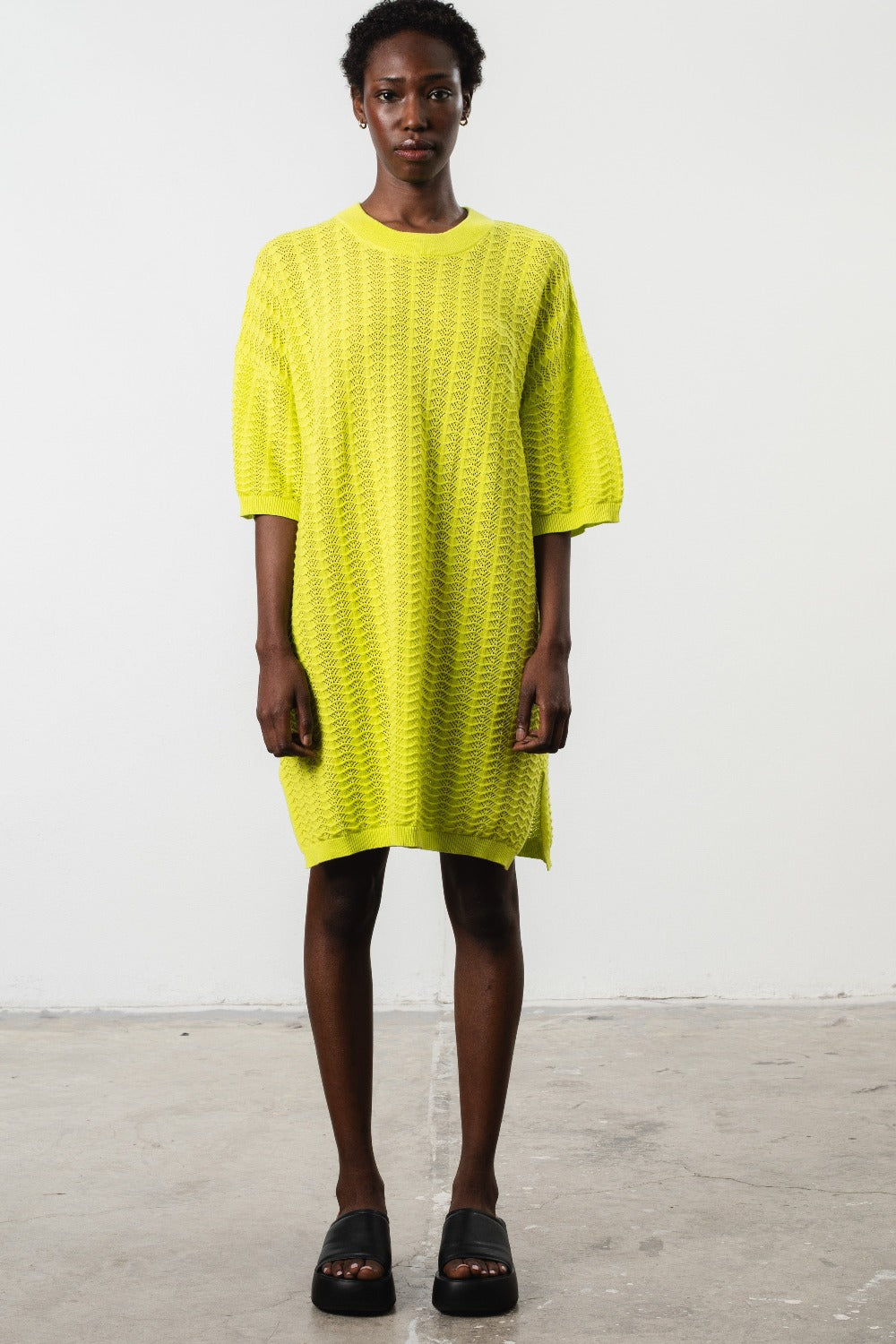 lime shirt dress Whistles Millie Plisse Shirt Dress Lime Size 6