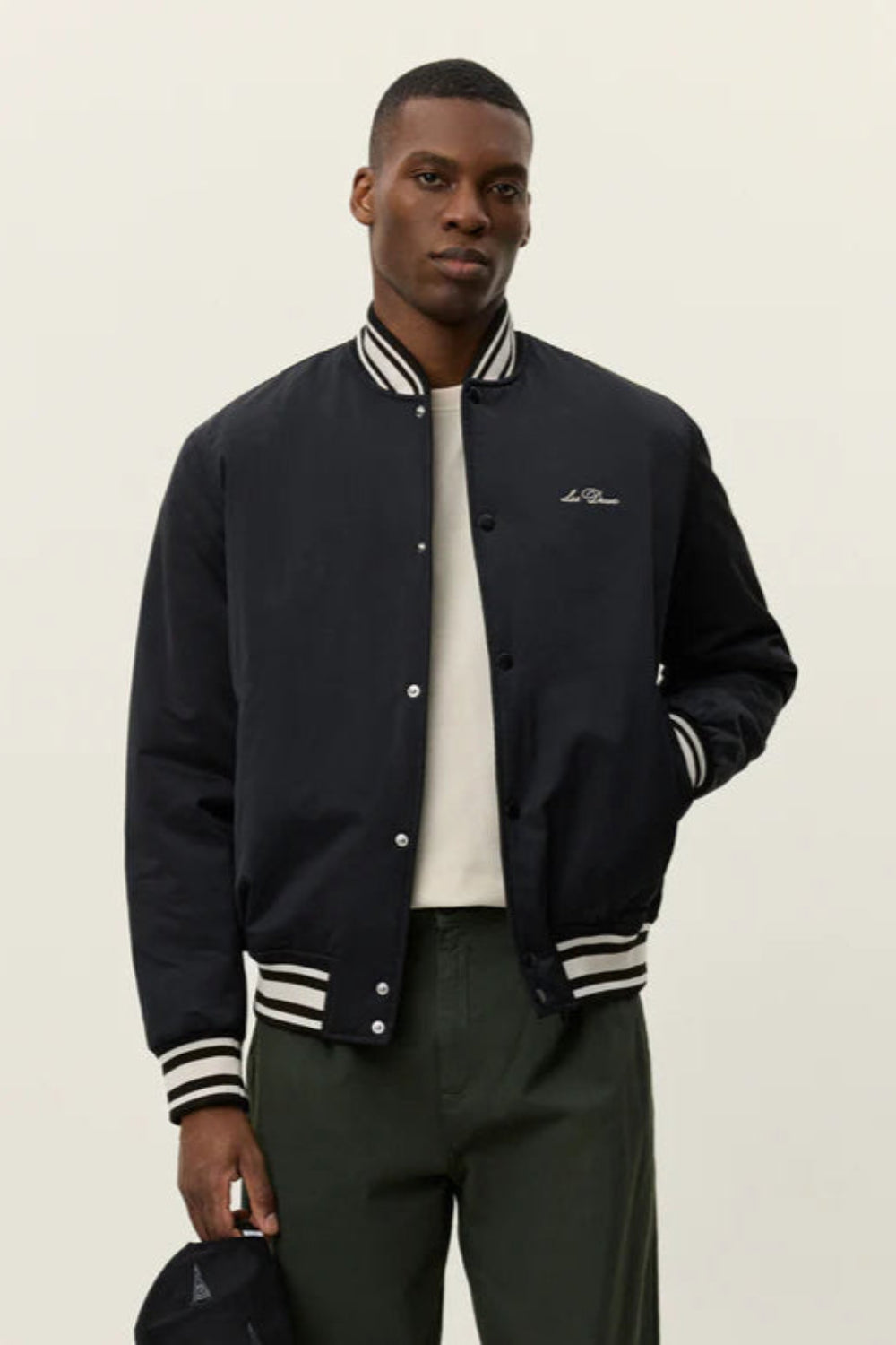 Varsity Tech Jacket Black – CURIO at Faena Bazaar