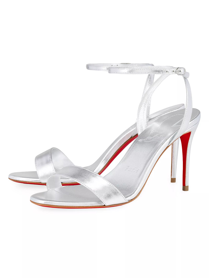 Loubigirl 85 Kid Silver