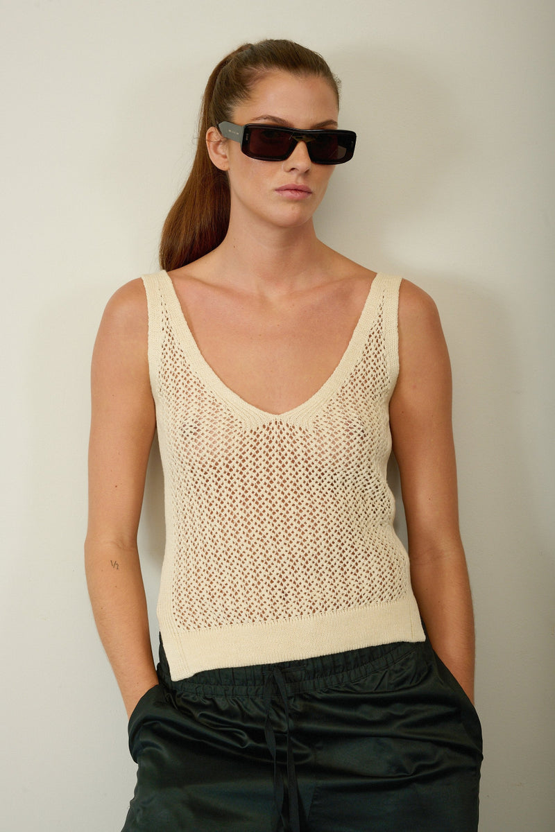 Calvi Top White