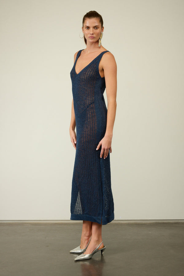 Calvi Dress Navy