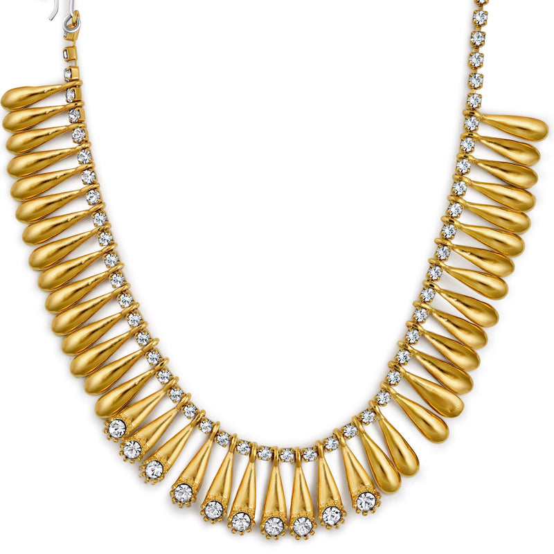 Fringe Teardrop Necklace