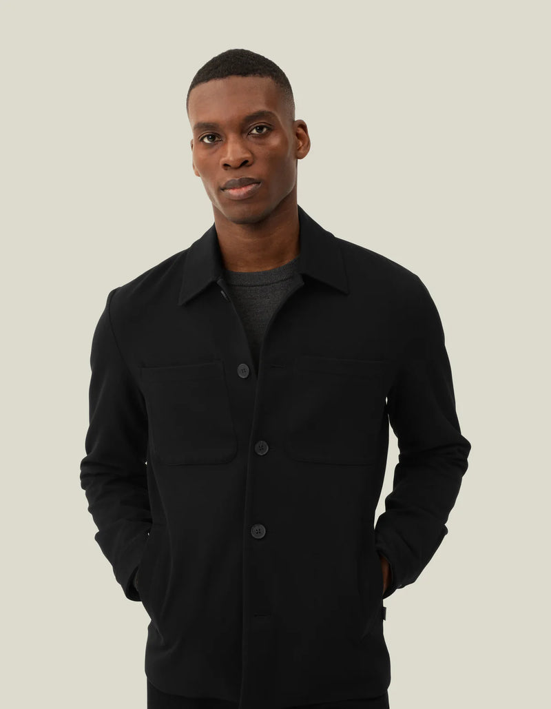 Marseille Hybrid Jacket Black