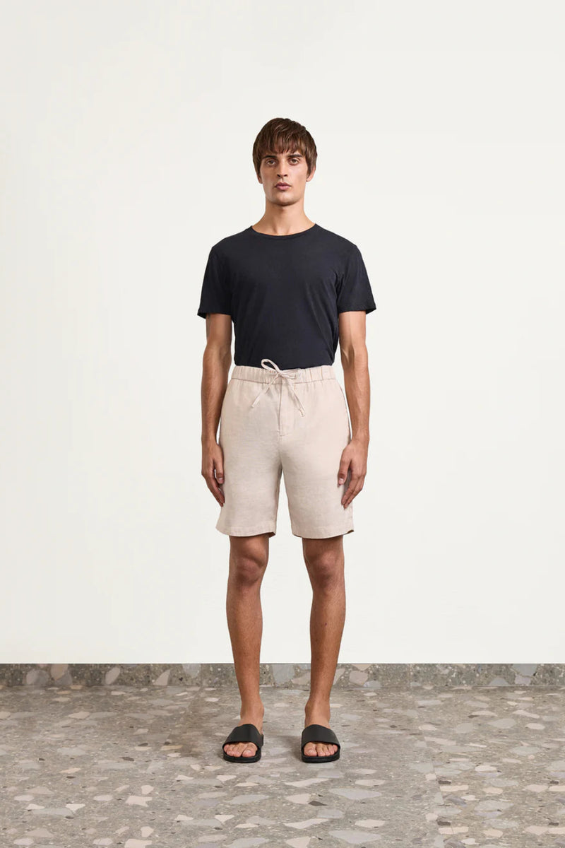 Felipe Linen Shorts Sand