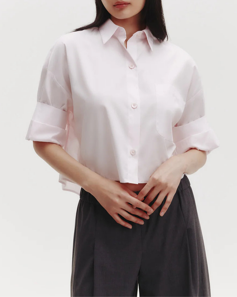 Next Ex Shirt Pale Pink