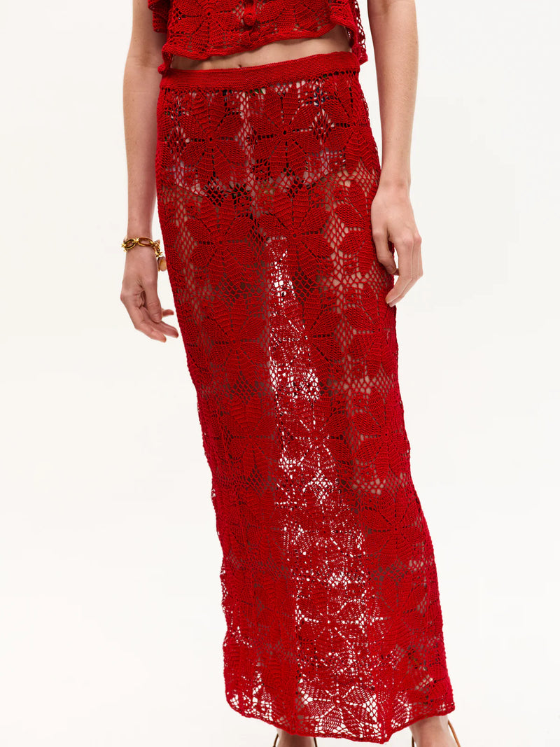 Lela Skirt Red