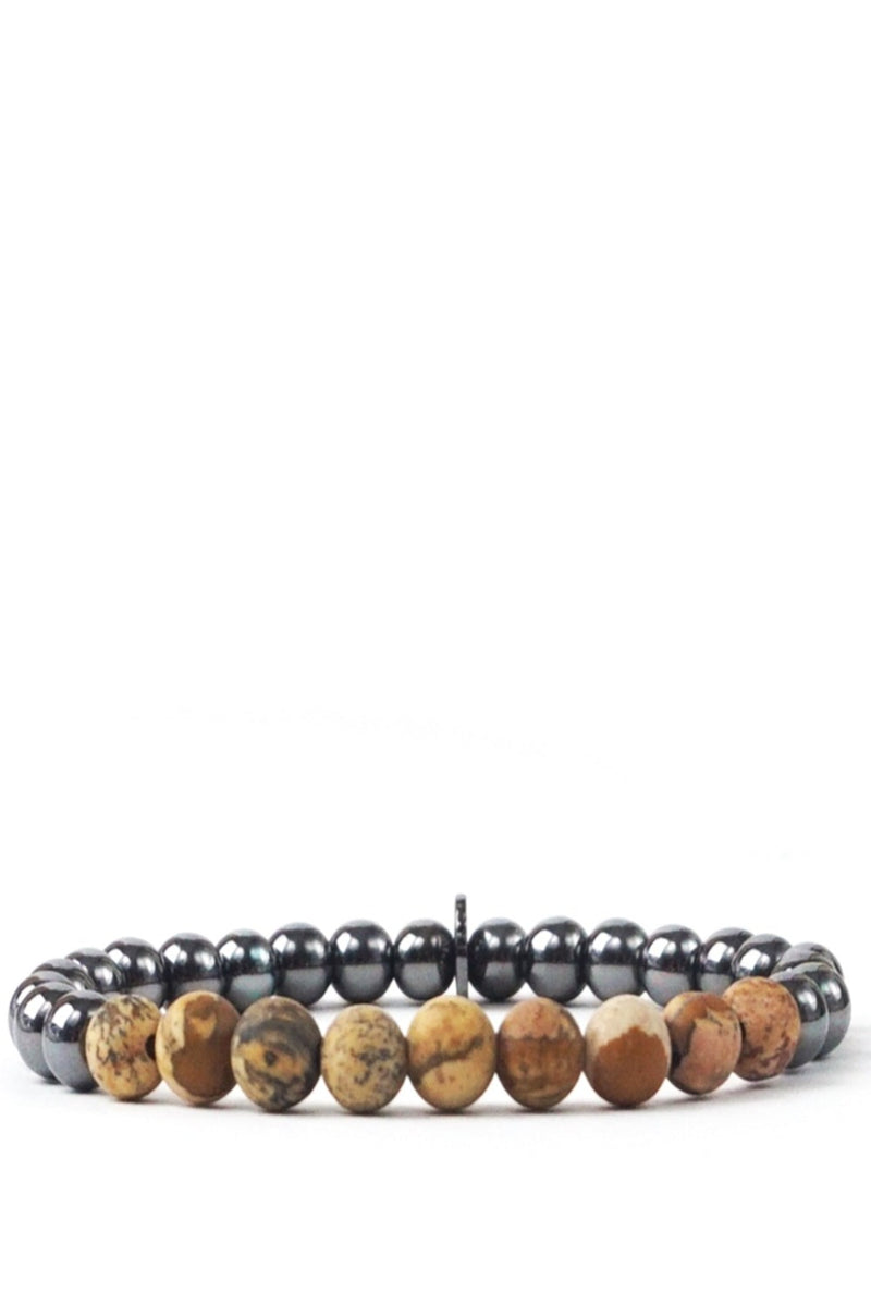 Stone Metal Bracelet