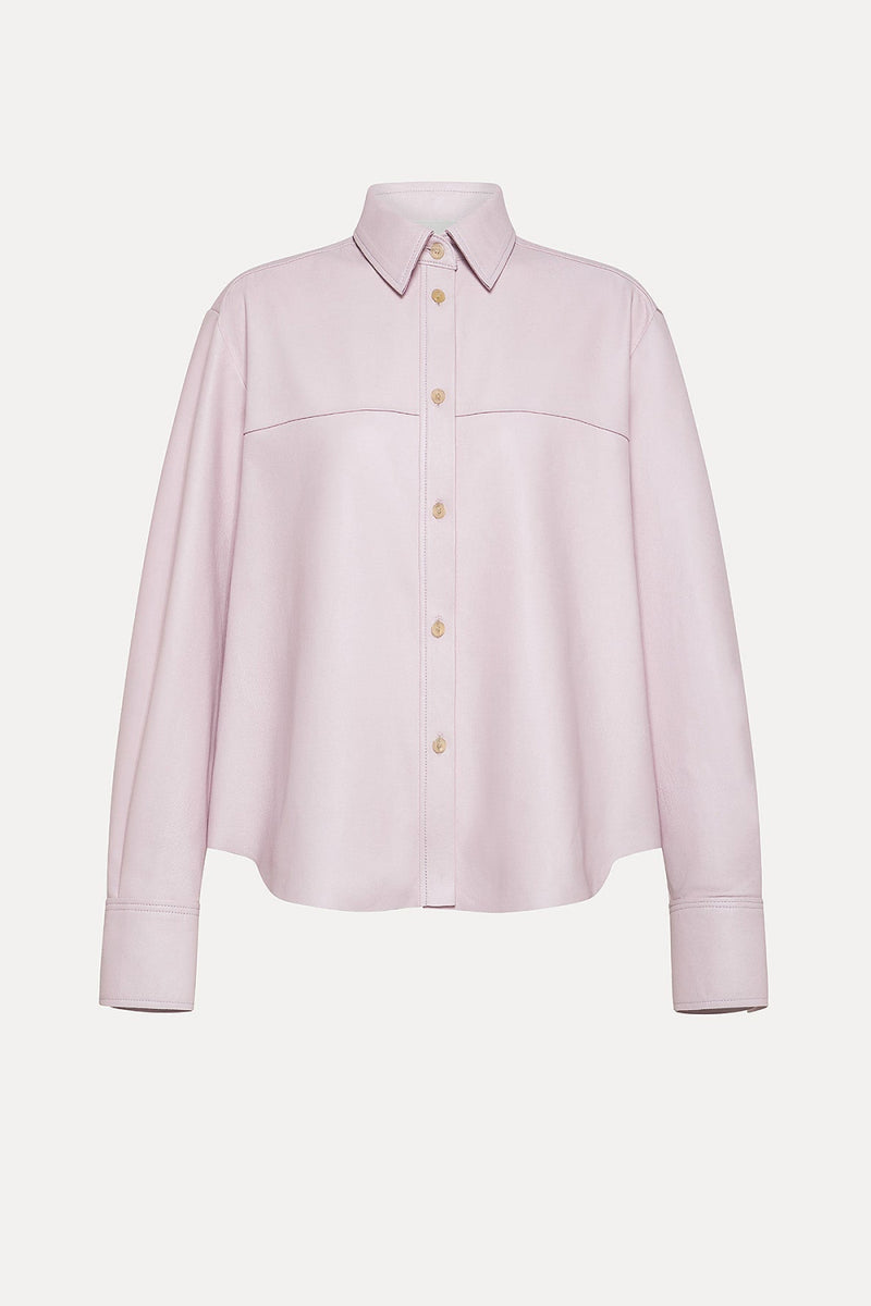 Nappa Leather Regular Shirt