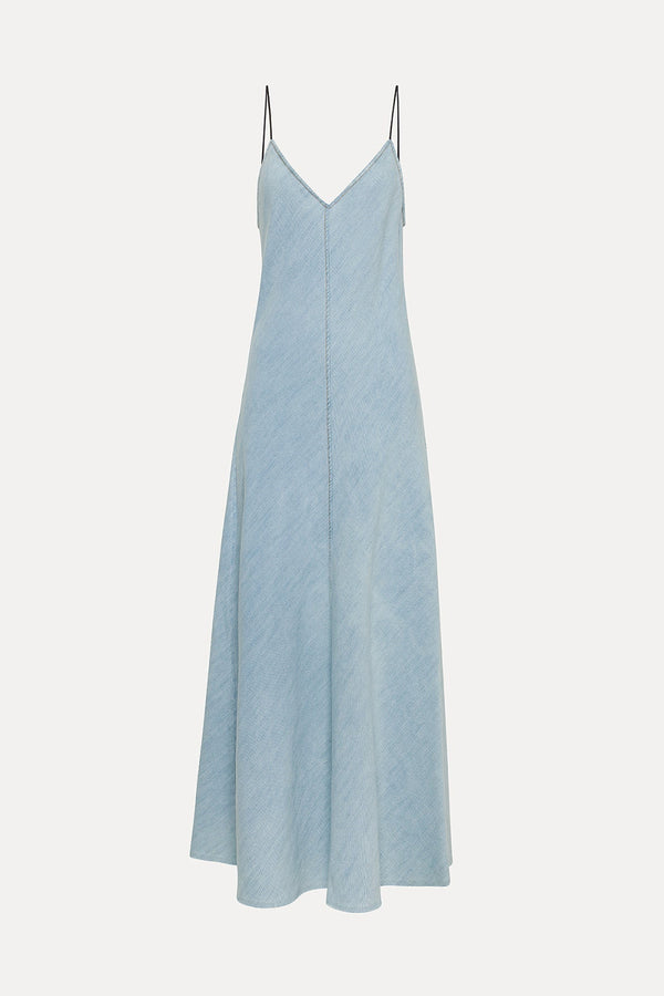 Cotton Denim Calvary Slipdress