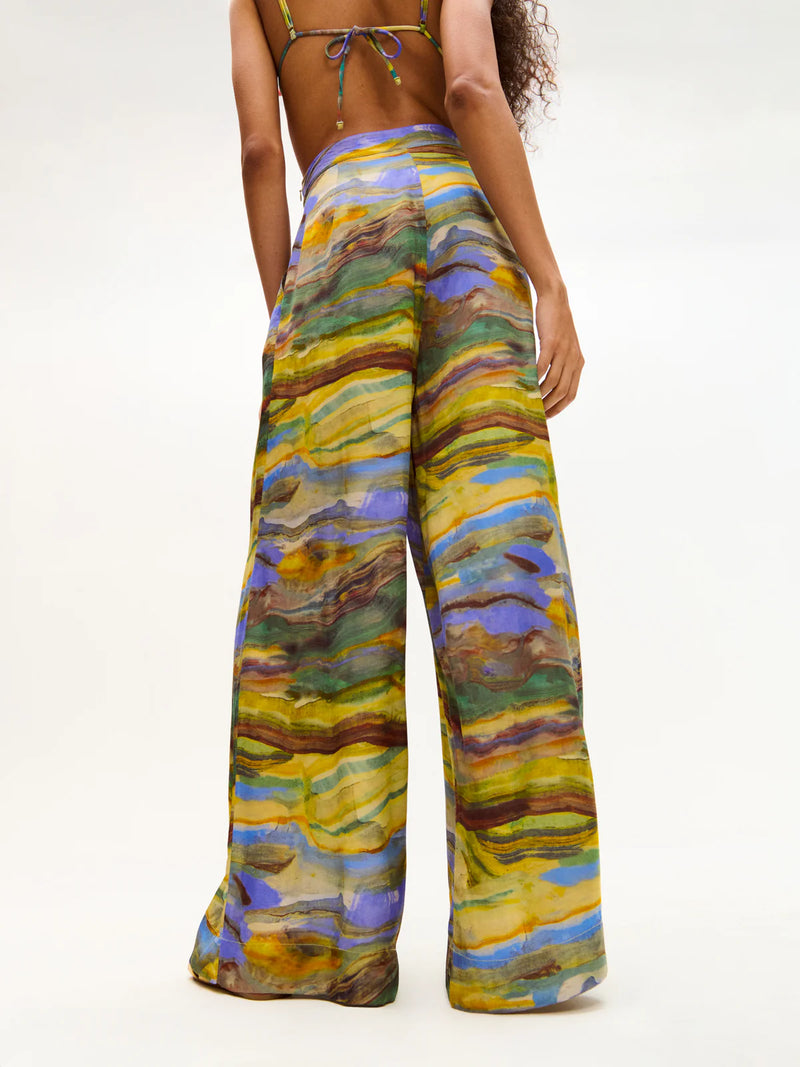 Palazzo Pant Emerald Marble