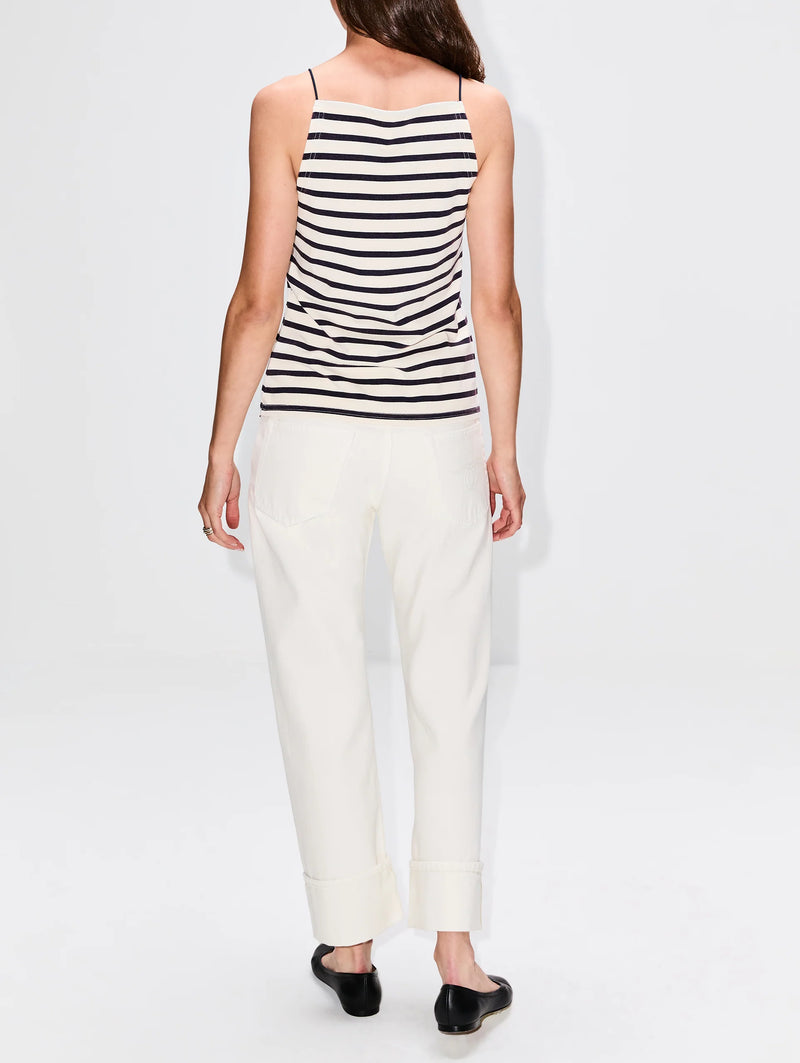 Halter Stripe Tee