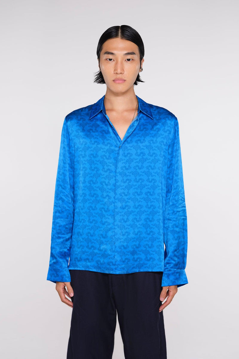 Ning Core Cloud Long Sleeve Blue