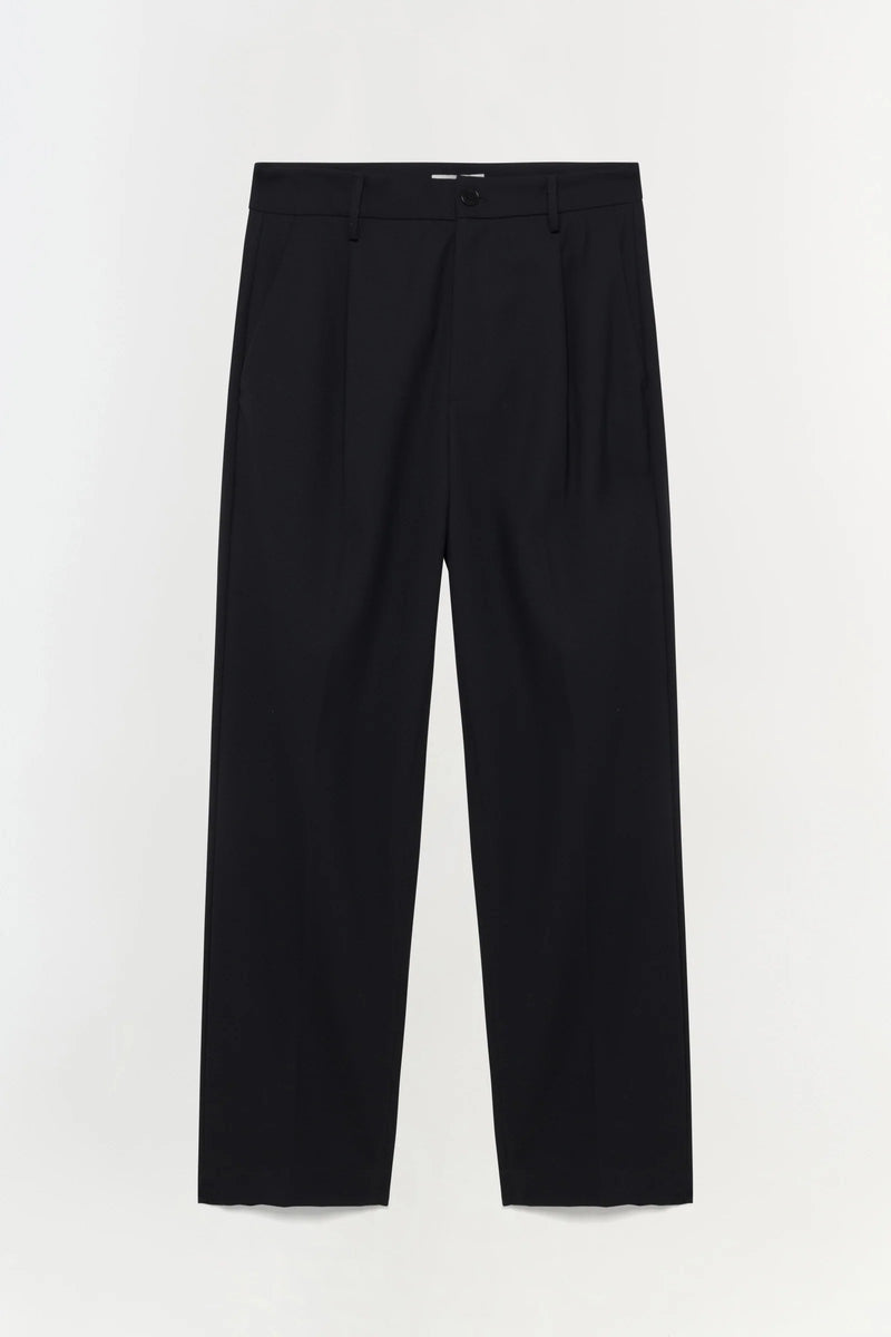 Wilson Wide Leg Pleated Trouser