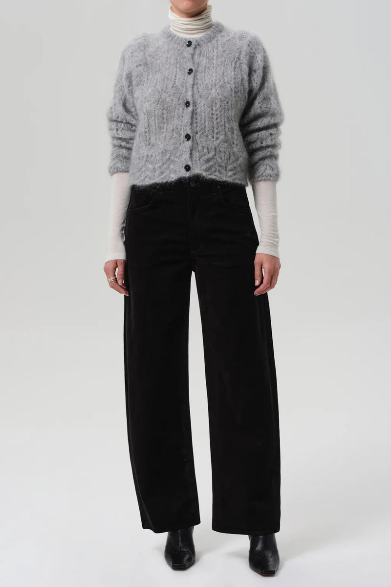 Ayla Baggy in Velvet Black