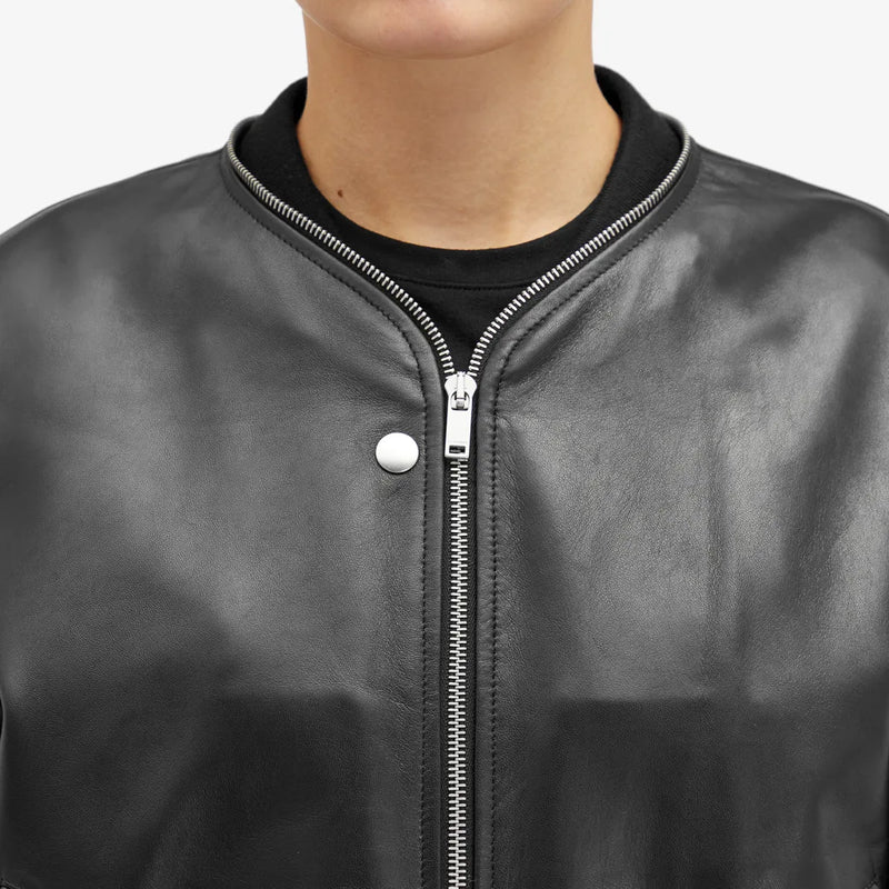 Leather Bomber