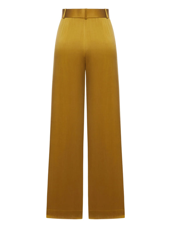 Silk Tuck Pant