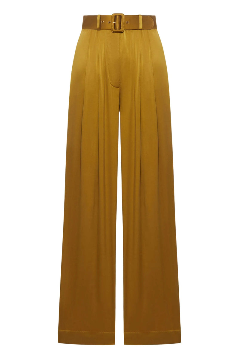 Silk Tuck Pant