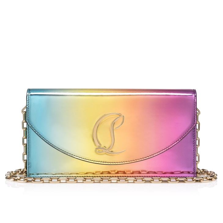 Loubi 54 Clutch Specchio Boreal