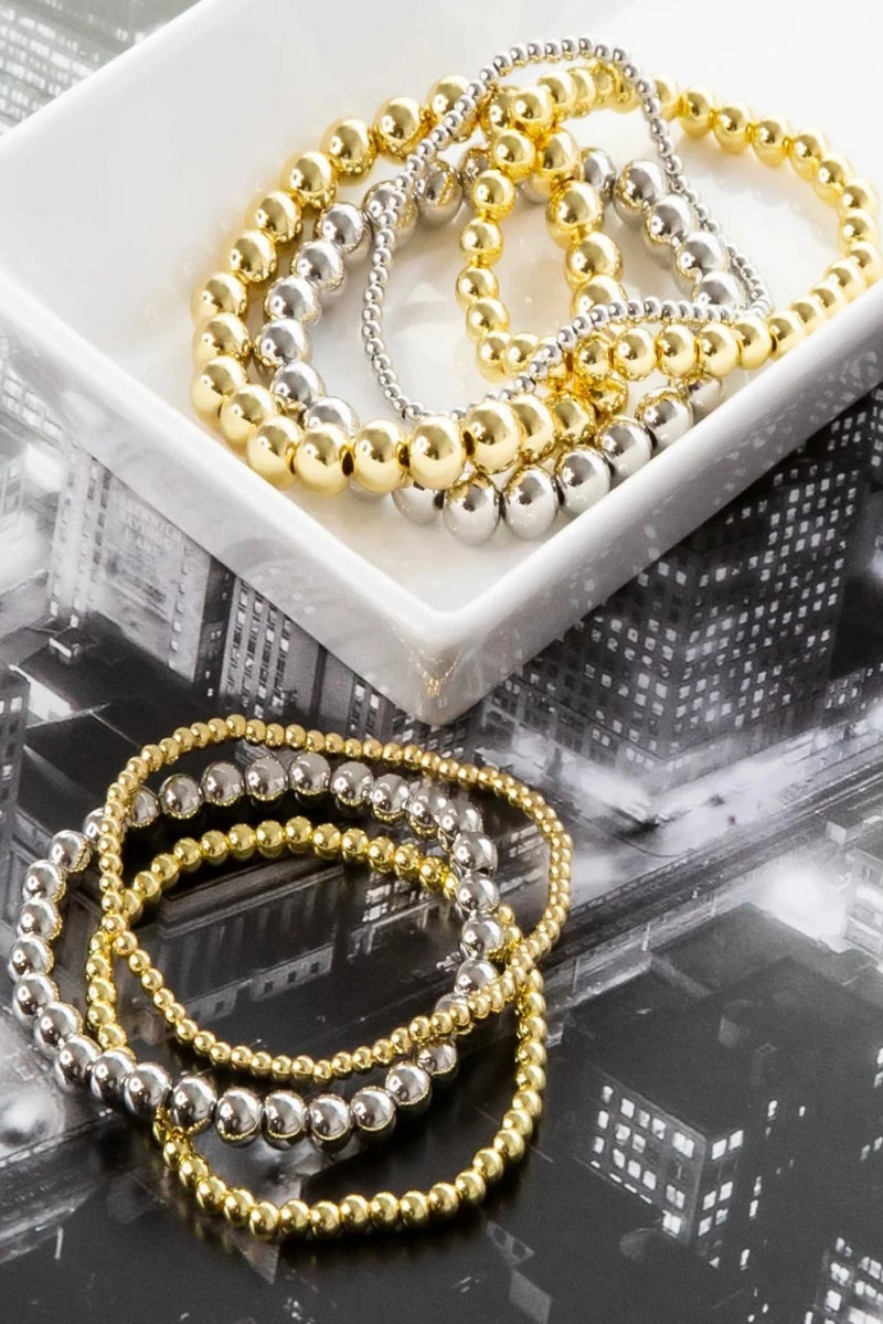 MARLYN SCHIFF 3mm Beaded Ball Bracelet JEWELRY