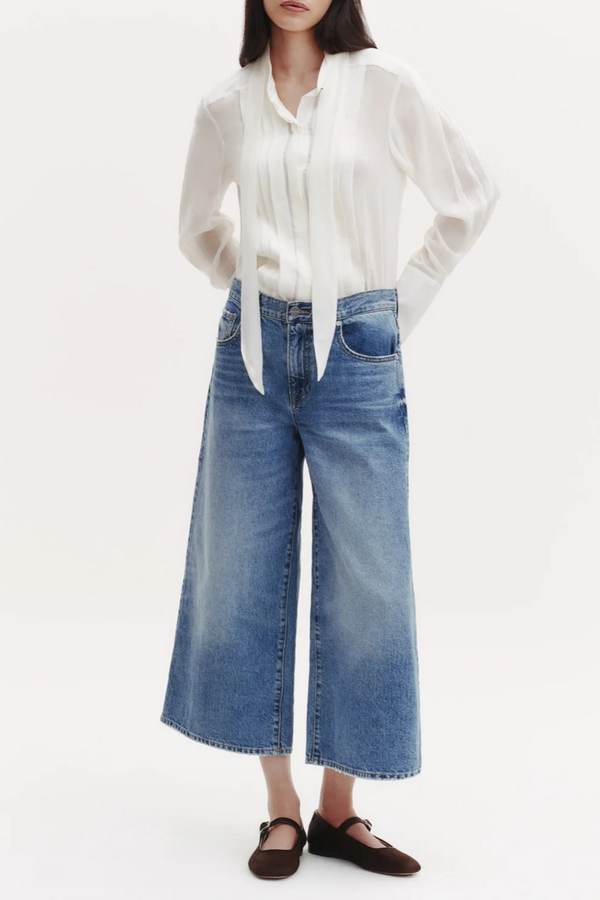 Patti with Pleats and Tie Top
