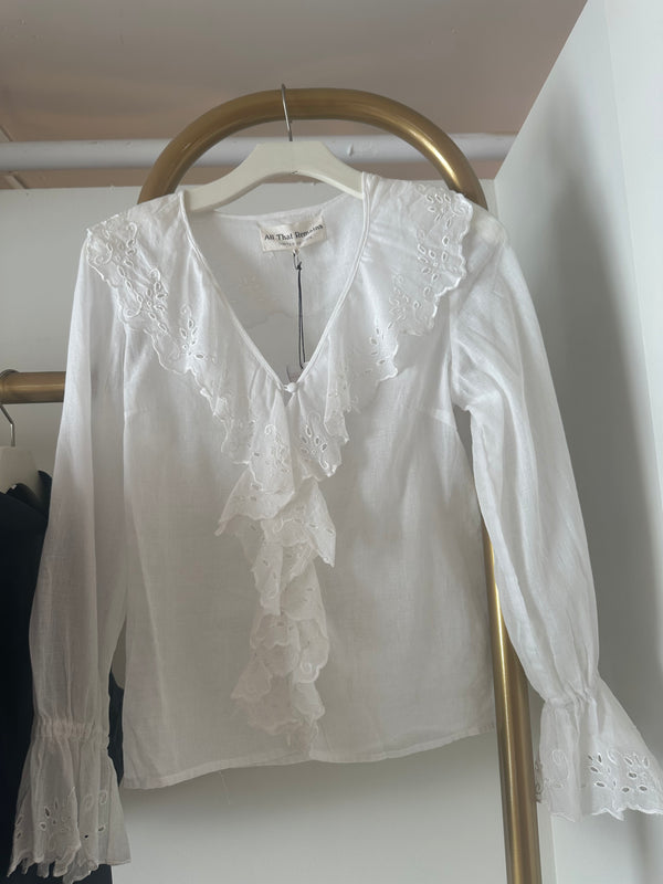 Taryn Top White (Final Sale)