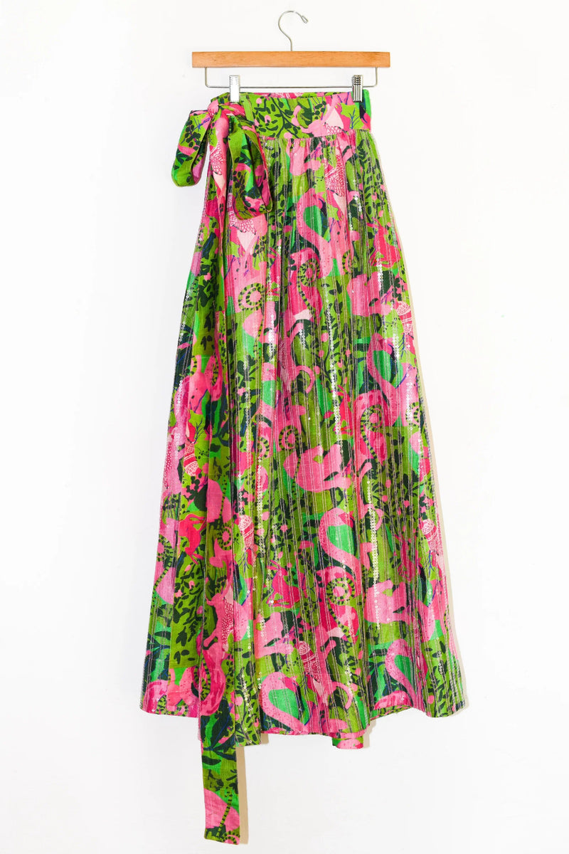 Adjustable Maxi Ball Skirt