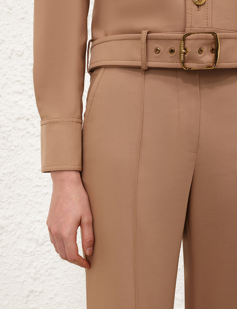 Hypnotic Stretch Wool Flare