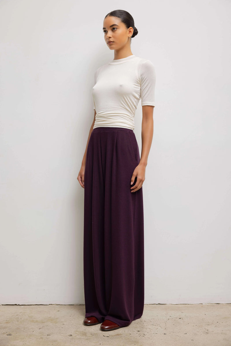 Julien Mid Sleeve Tee in Cream
