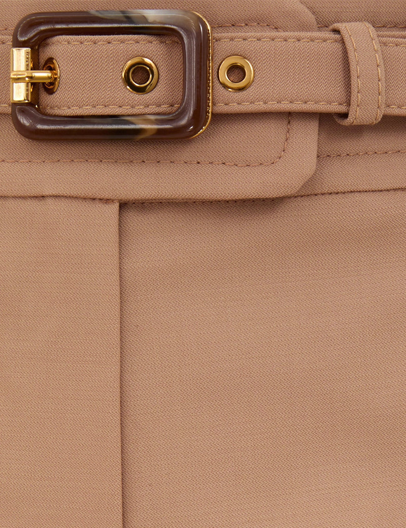 Hypnotic Stretch Wool Flare