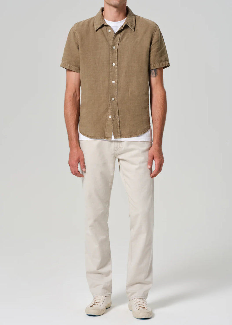 Elijah Relaxed Straight Linen Jeans