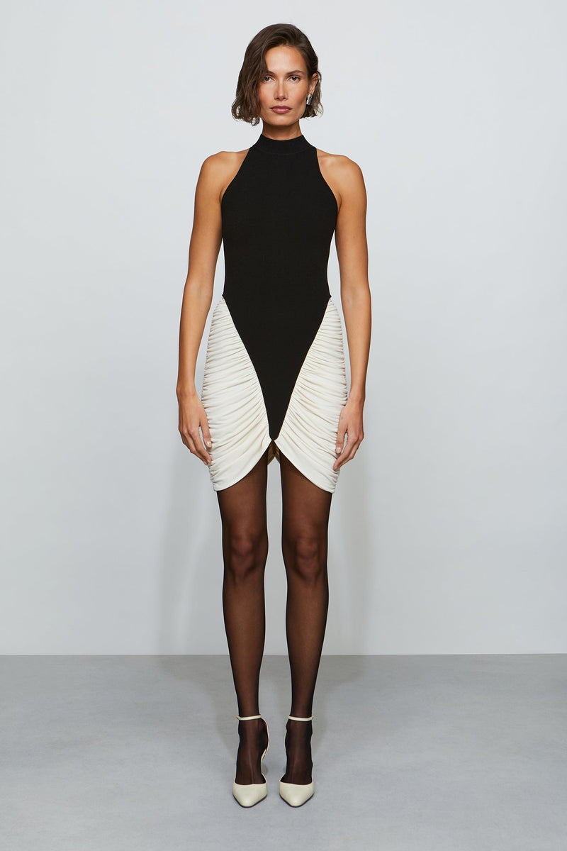 Atticus Knit Combo Mini Dress