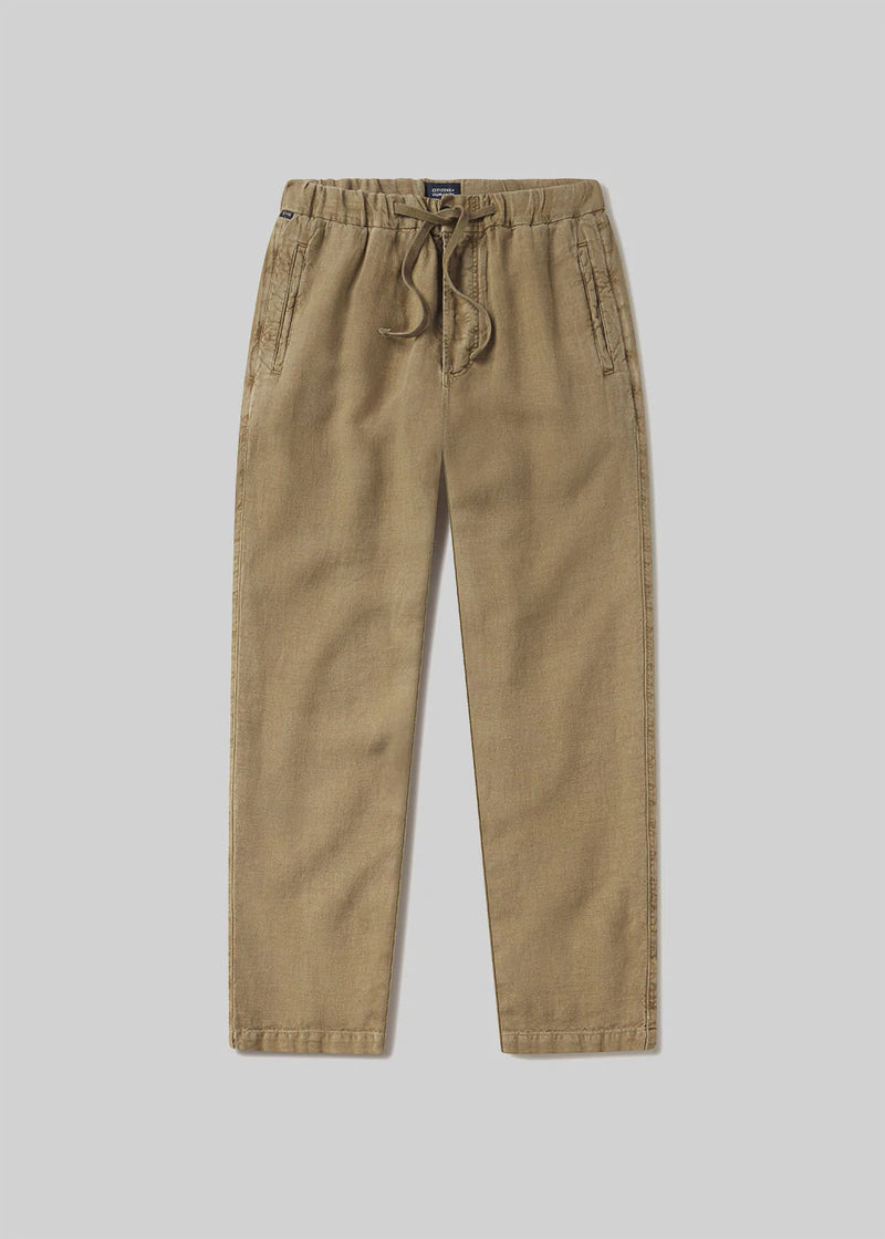Drawstring Deck Pant Dark Khaki