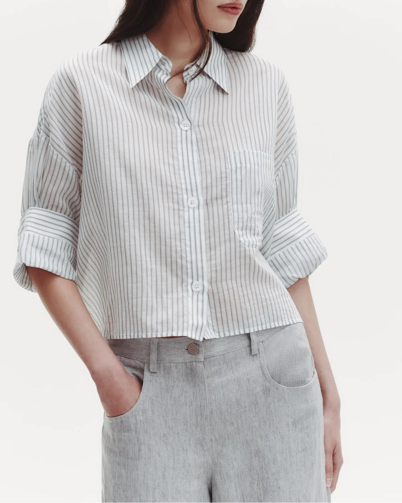 Next Ex Shirt Harbour Grey Multi
