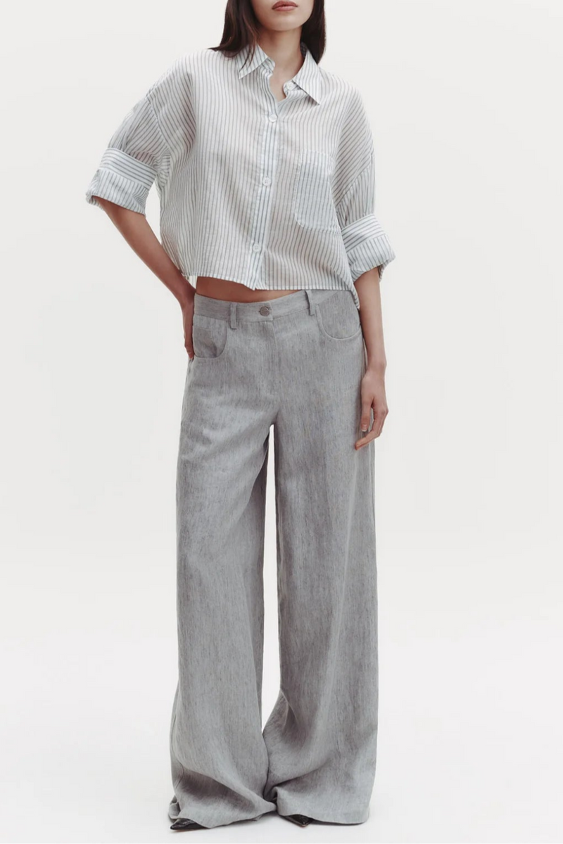 Next Ex Shirt Harbour Grey Multi