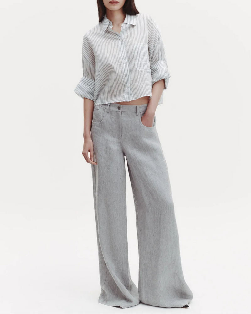 Next Ex Shirt Harbour Grey Multi