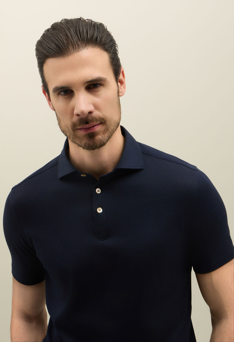 Navy SS Polo 91574 SB5861 0785