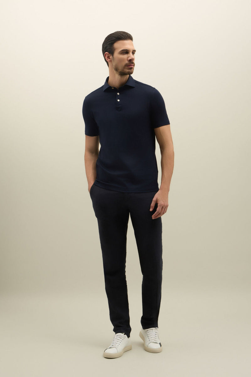 Navy SS Polo 91574 SB5861 0785