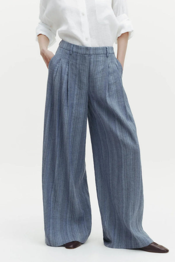 New Didi Pant in Linen Gabardine