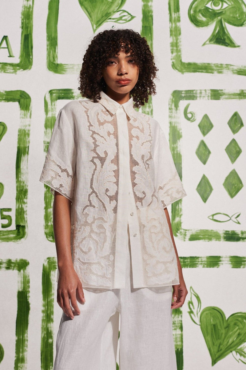 Pegasus Embroidered Shirt