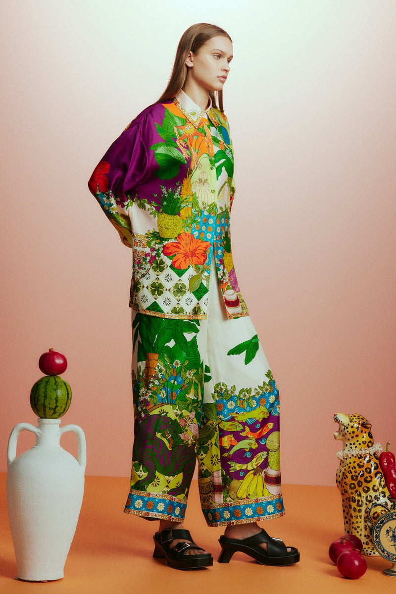 Tiger Silk Shirt