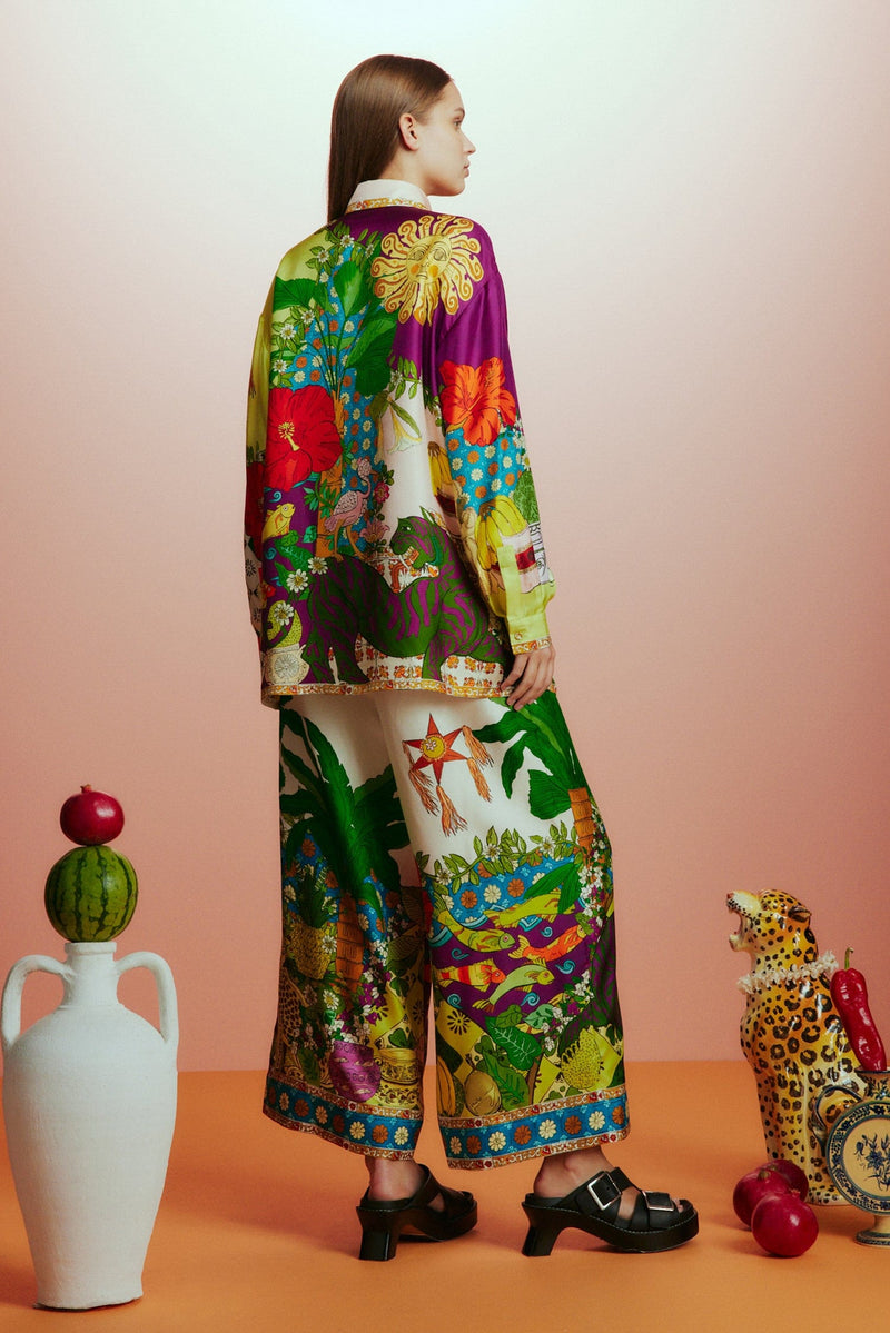 Tiger Silk Shirt