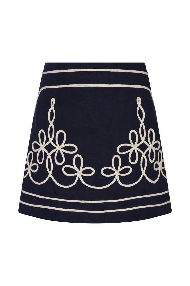 Amara Skirt Medieval Blue