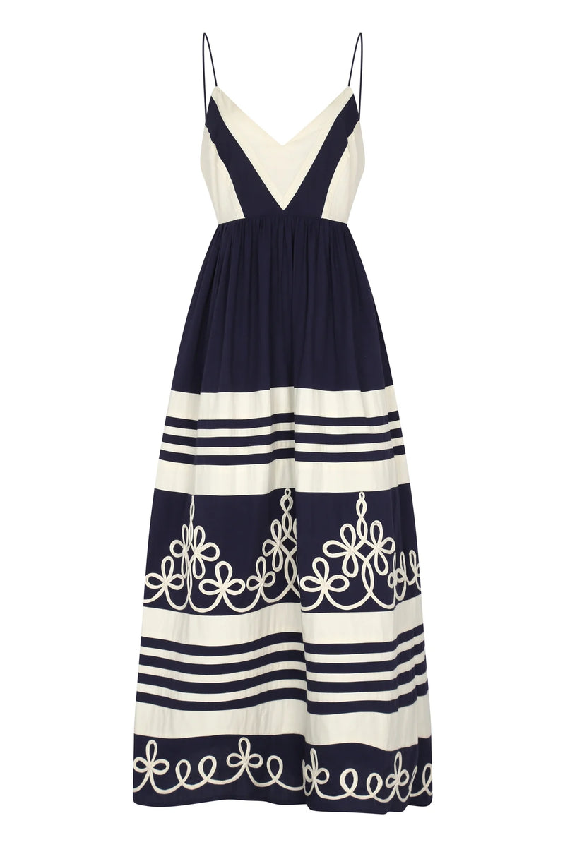 Amelia Dress Navy