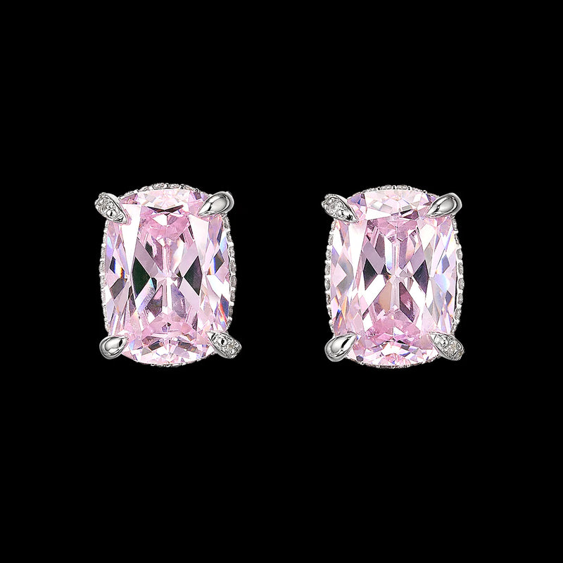 Blush Cushion Wing Studs