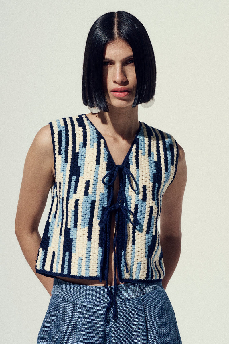 Anadara Crochet Vest