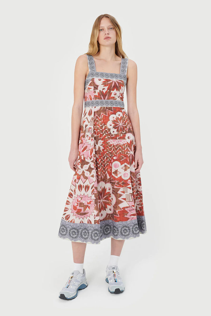 Anna Organic Maxi Cotton Dress