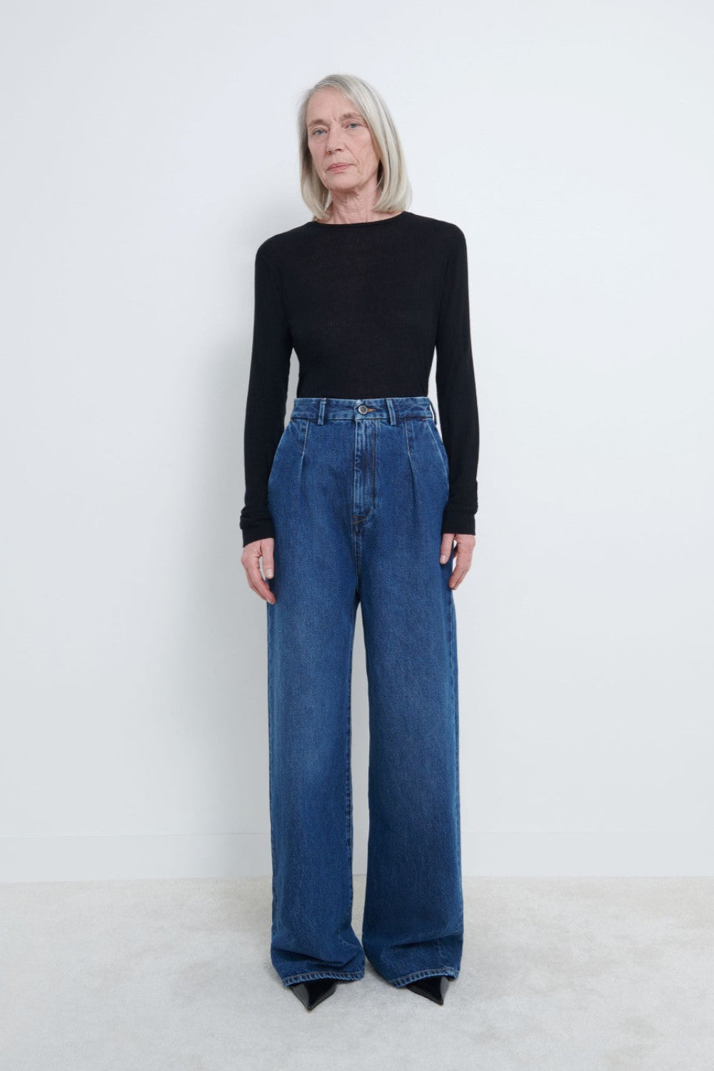 plateu studio wide leg denim PLATEAU STUDIO / PLATEAU x SYU.Man 